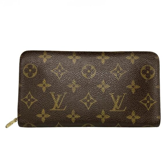 Auth LOUIS VUITTON Porte Monnaie Zip M61727 Monogram - TH0053 Long Wallet - Picture 1 of 14